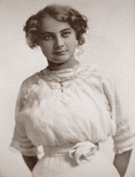 Graduation photo of Inez Nutter