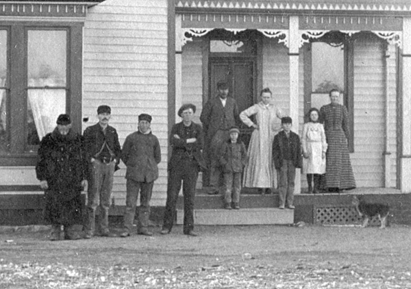 John Carlson Farm - Closeup of family