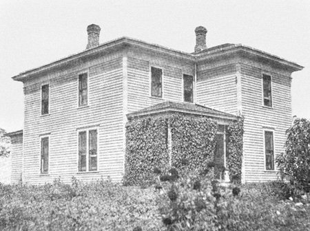 John Hogg frame house.