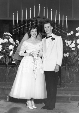 Wedding of Alan Thompson and Kathleen Adams