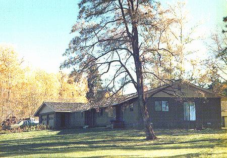 House built in Cove, Oregon.