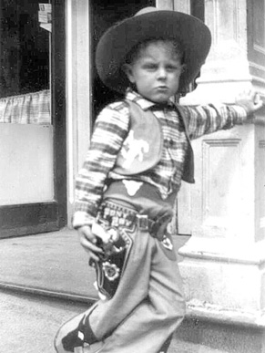 Cowboy Dave, Age 4 - 1948