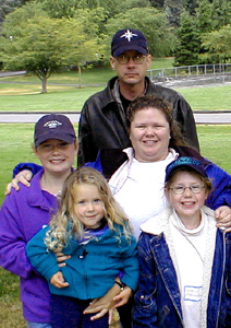 David and Rene Shrewsbury and kids