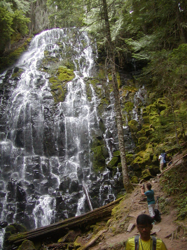 Ramona Falls from the bridge