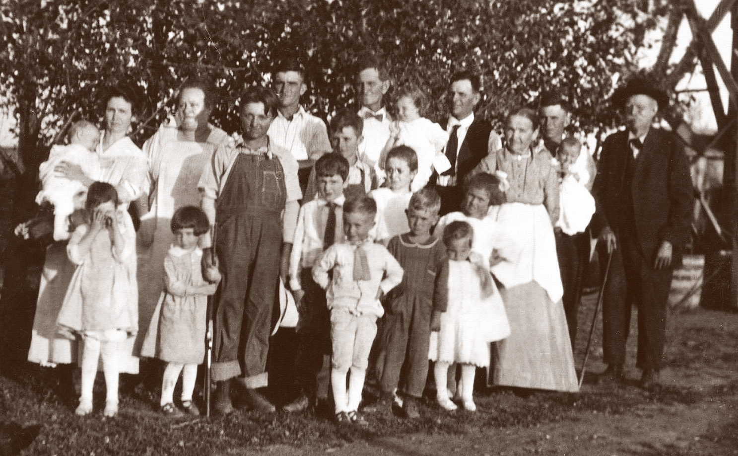 Alex and Margaret Hogg and family.