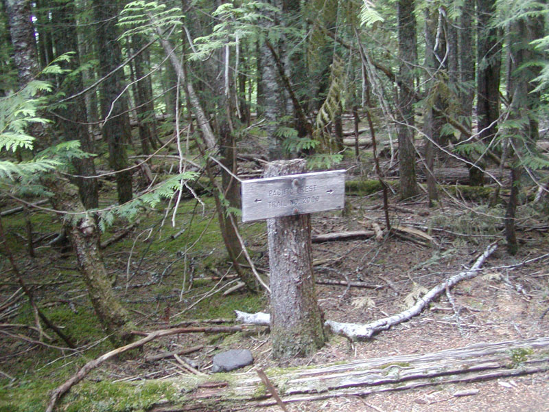 PCT Trail Marker