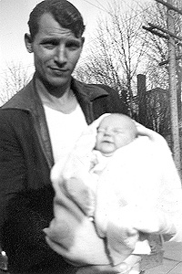 Roy Pemberton with daughter Peggy.